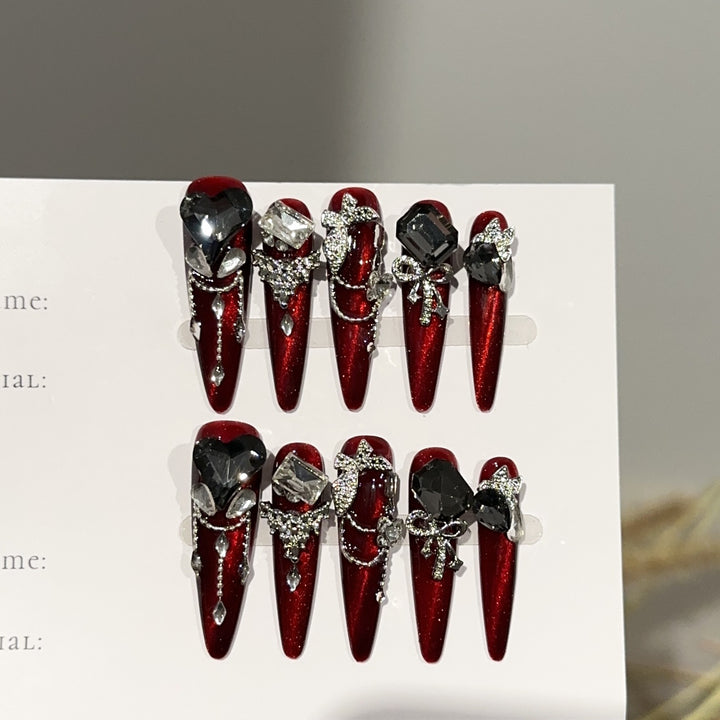 Glamorous Press-On Nail Set
