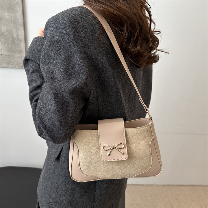 Stylish Faux Suede Handbag Stornfield
