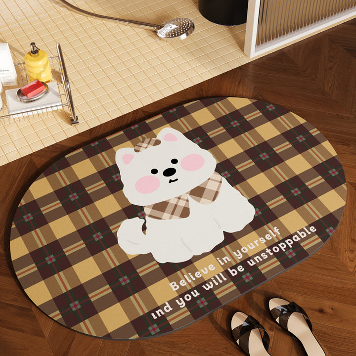 Round Floor Mat