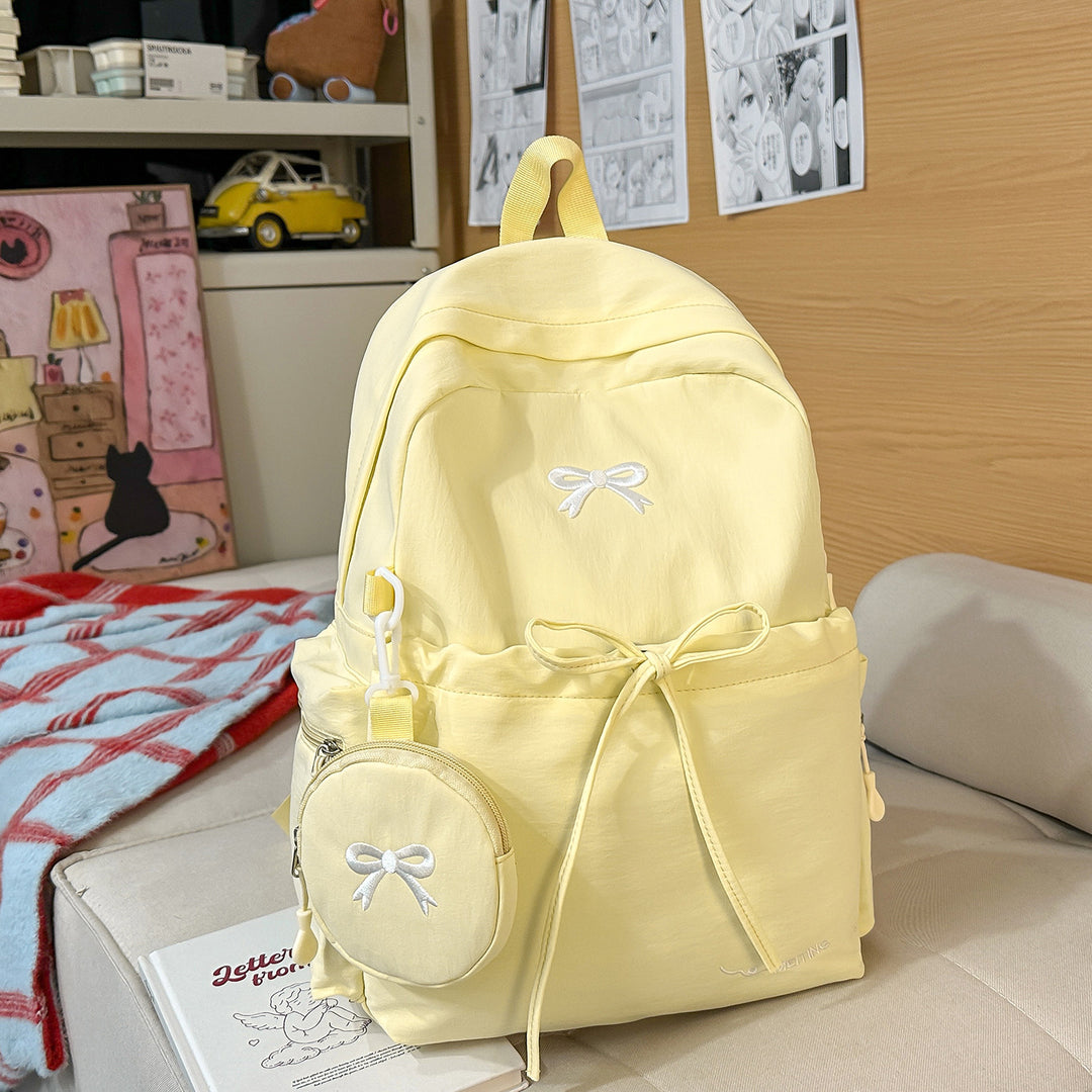 Backpack with Cute Appliqués and Multifunctional Design Stornfield