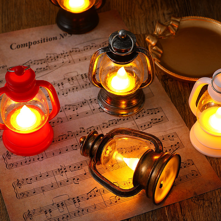 Nostalgic Lantern with LED Lighting Stornfield