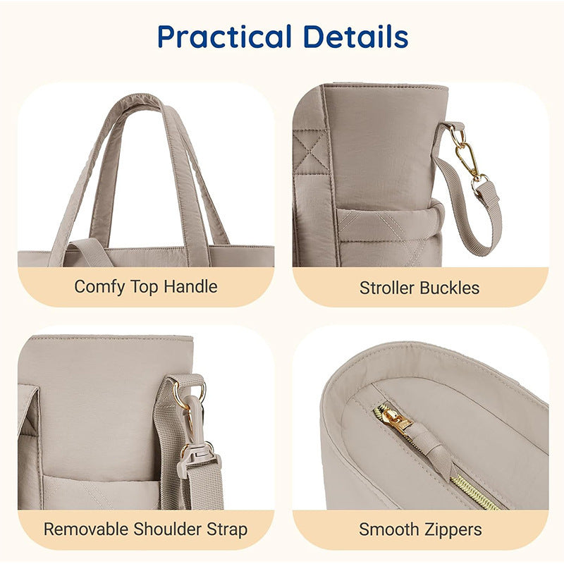 Elegant Quilted Tote Bag Stornfield