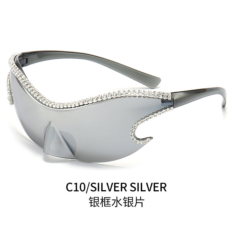 Women's glamorous sunglasses with sparkling rhinestone embellishment Stornfield