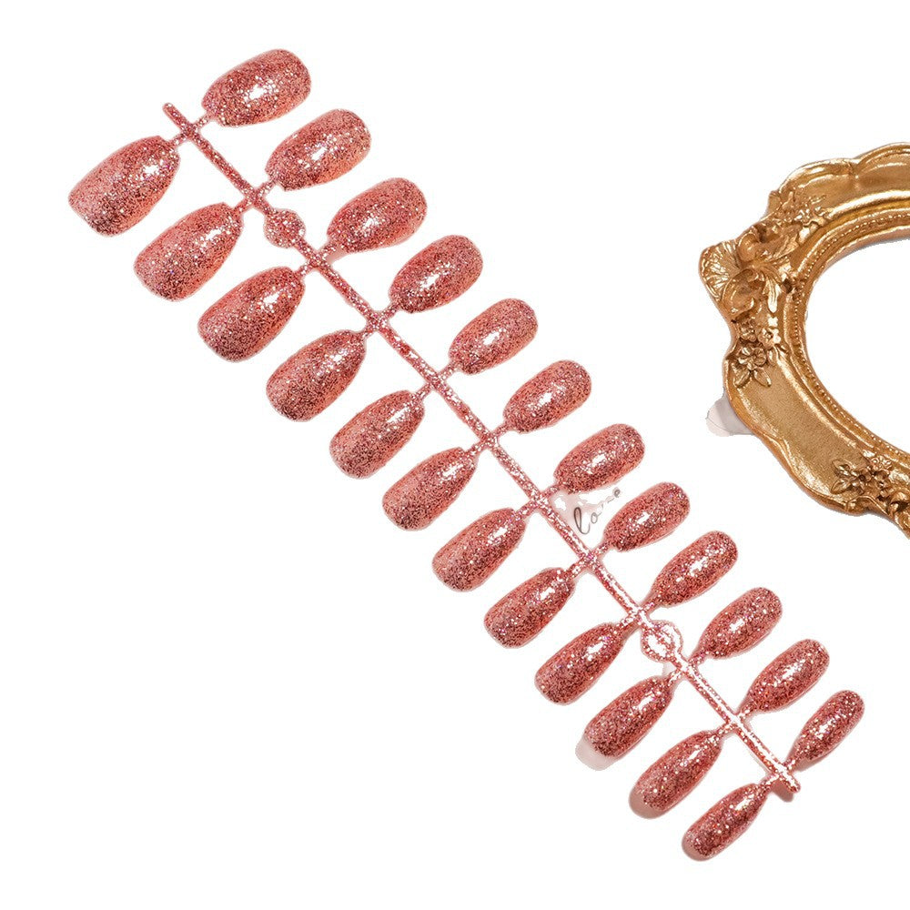 Glittery Acrylic Press-On Nail Kit Stornfield
