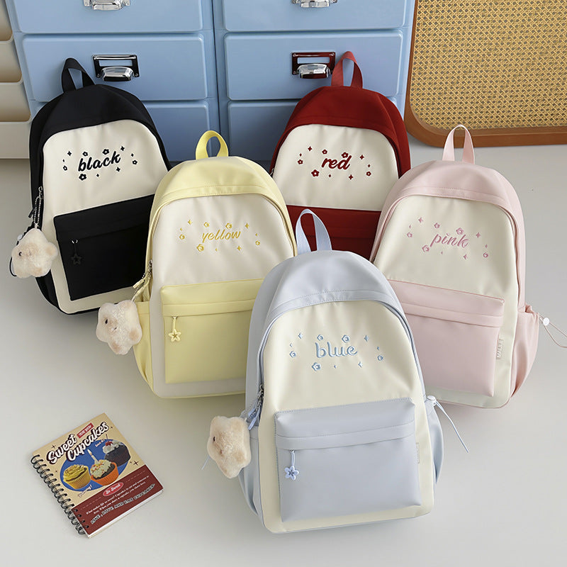 Cute Floral-Embellished Backpack Stornfield
