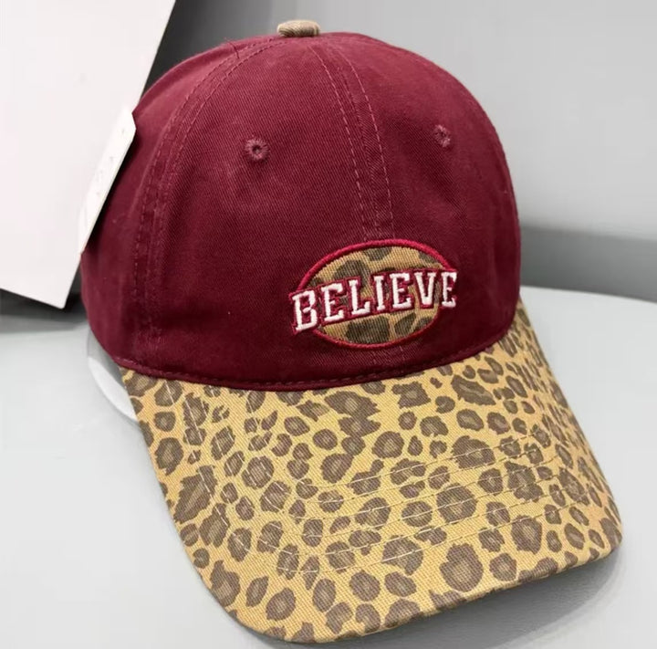 Women's Casual Leopard Print Baseball Cap Stornfield