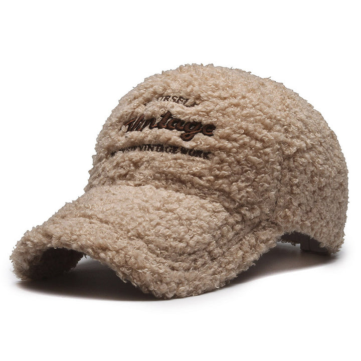 Women's Vintage-Inspired Plush Baseball Cap Stornfield