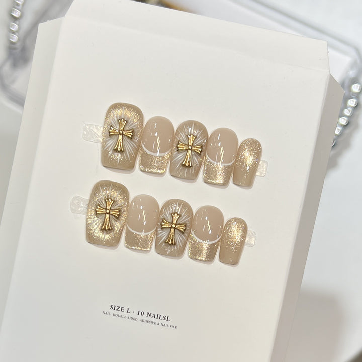 Elegant Adhesive Nail Art Set Stornfield