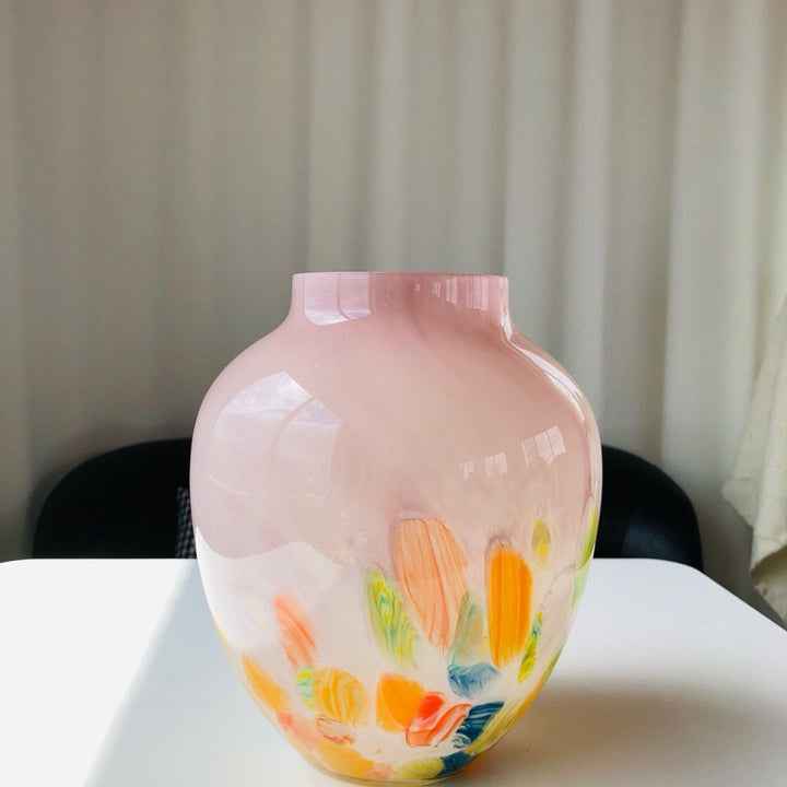 Artistic Decorative Glass Vase