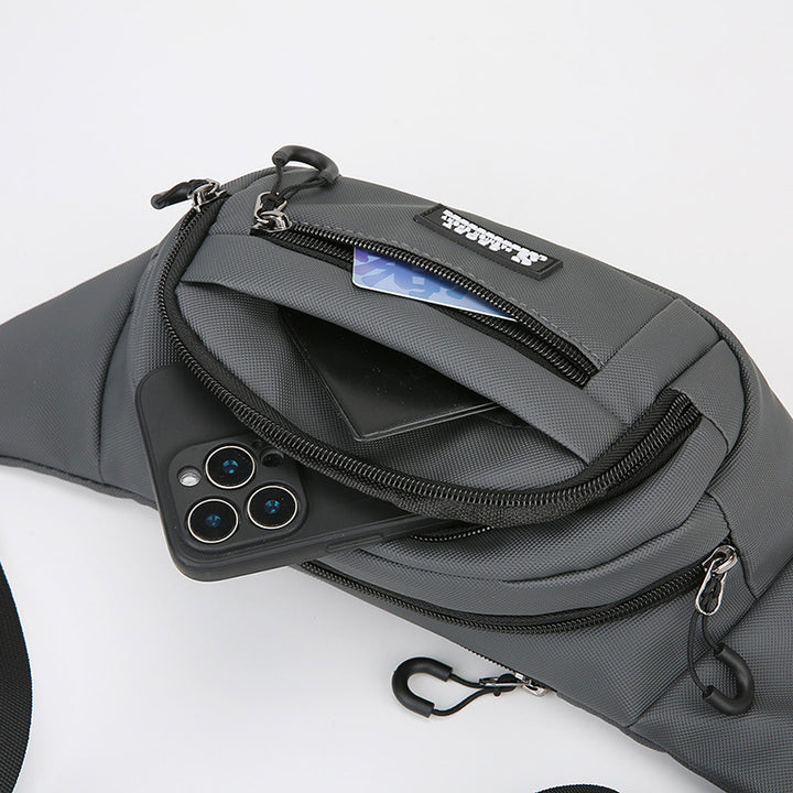 Flexible waist bag with multiple security pockets Stornfield