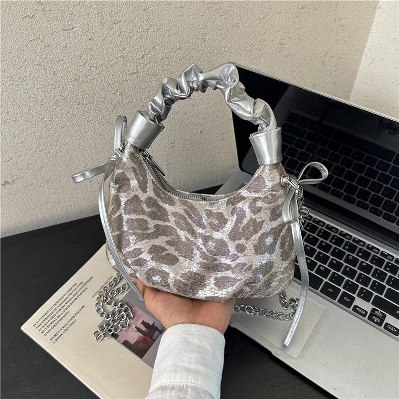 Animal Print Shoulder Bag