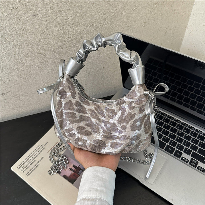 Animal Print Shoulder Bag