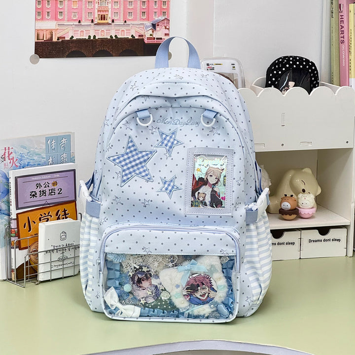 Star-Embellished Decorative Backpack Stornfield