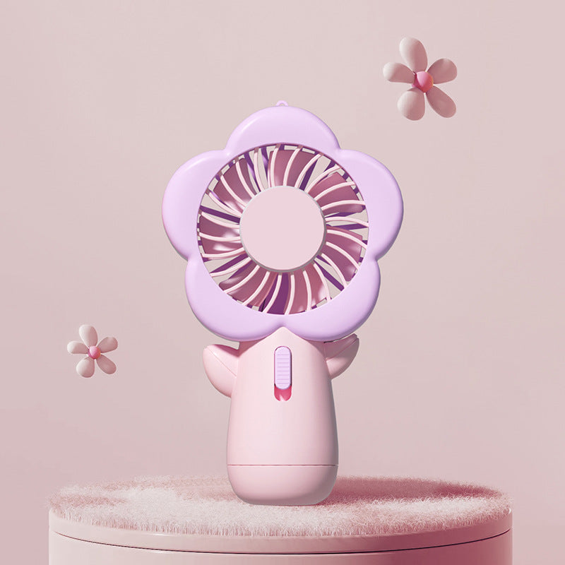 Women Wearable Mini Flower Fan Stornfield