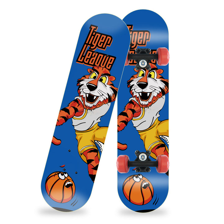 Cartoon-Inspired Mini Skateboard Stornfield