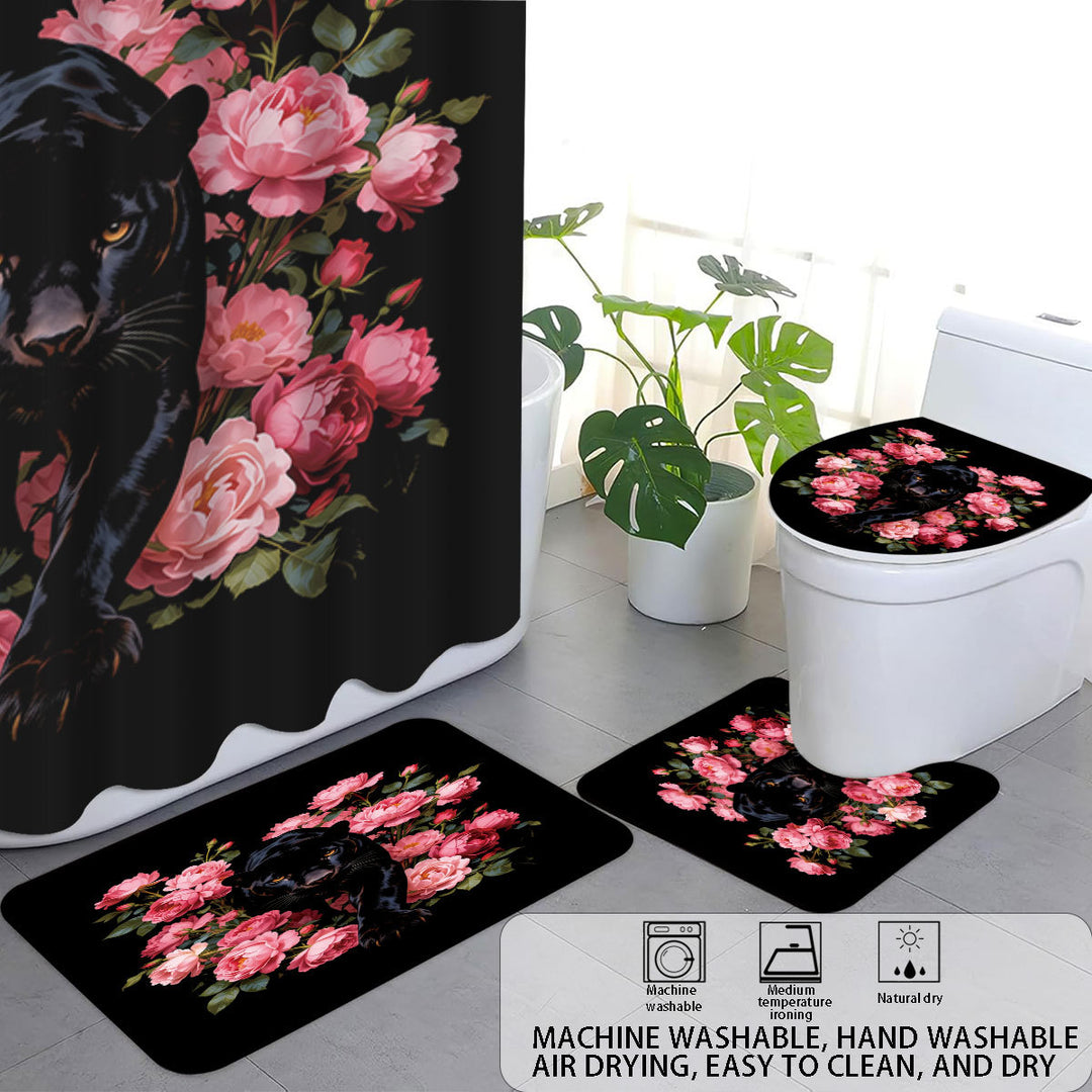 Autumn Leaves Digital Bathroom Set Stornfield