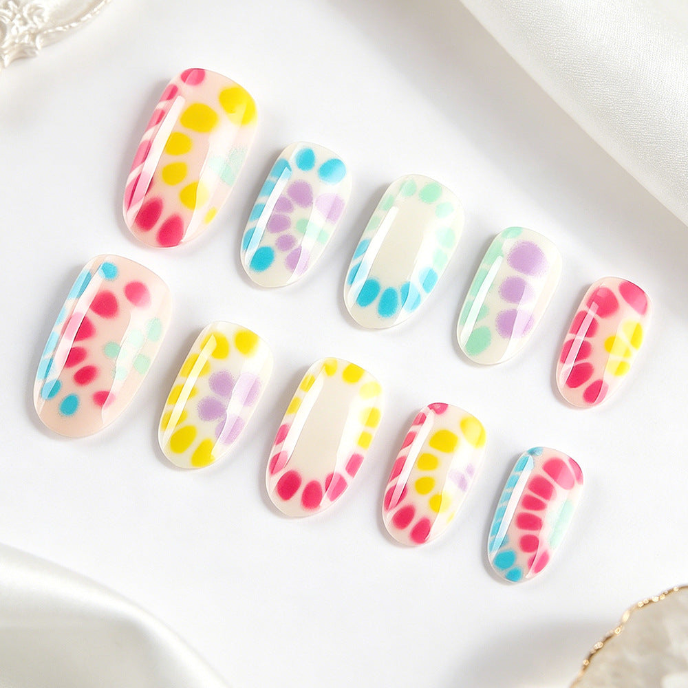 Artistic Watercolor Nail Art Stornfield