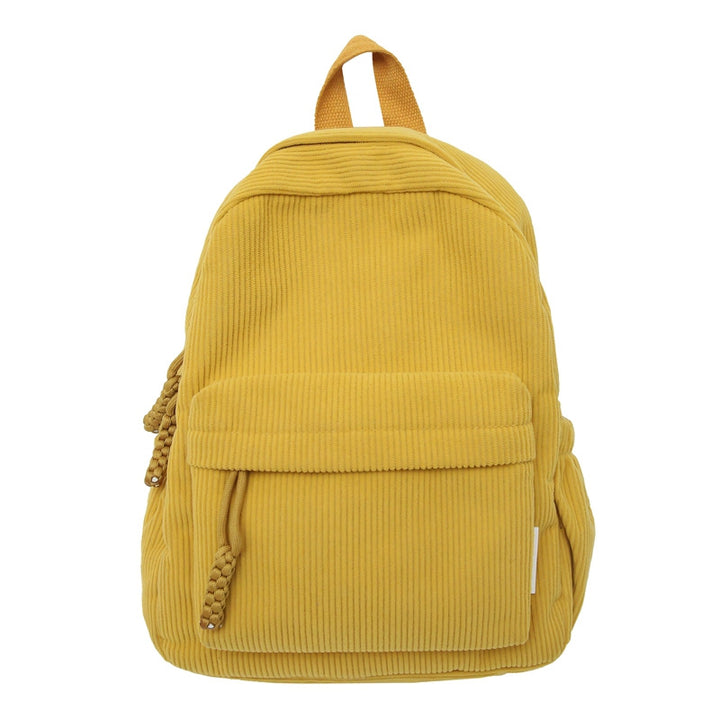 Corduroy Textured Mini School Backpack Stornfield