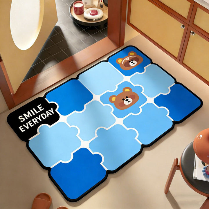Cute Cartoon-Themed Area Mat