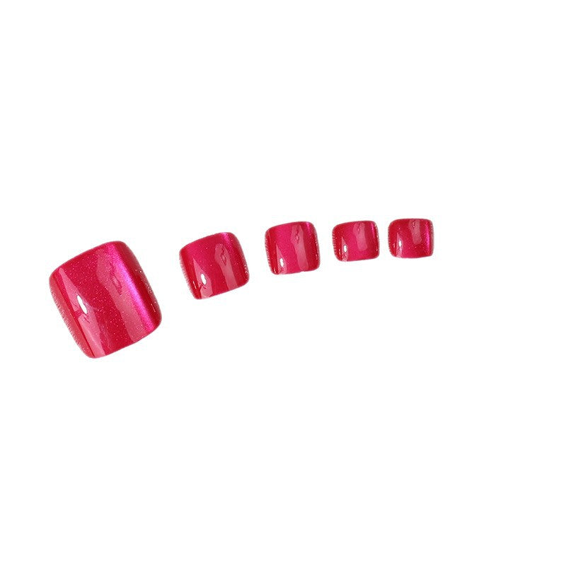 Elegant Glossy Press-On Nail Set Stornfield