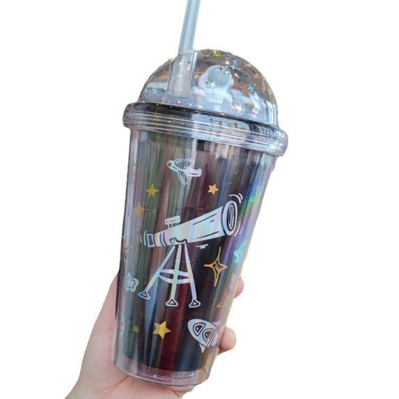 Ladies personalized drinking cups with child-friendly astronaut design Stornfield