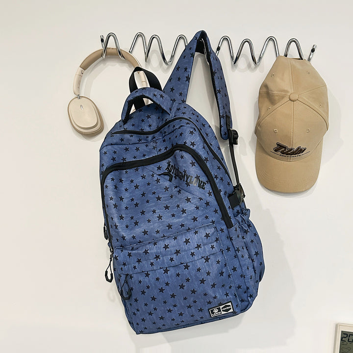 Star-Patterned Adventure Backpack Stornfield