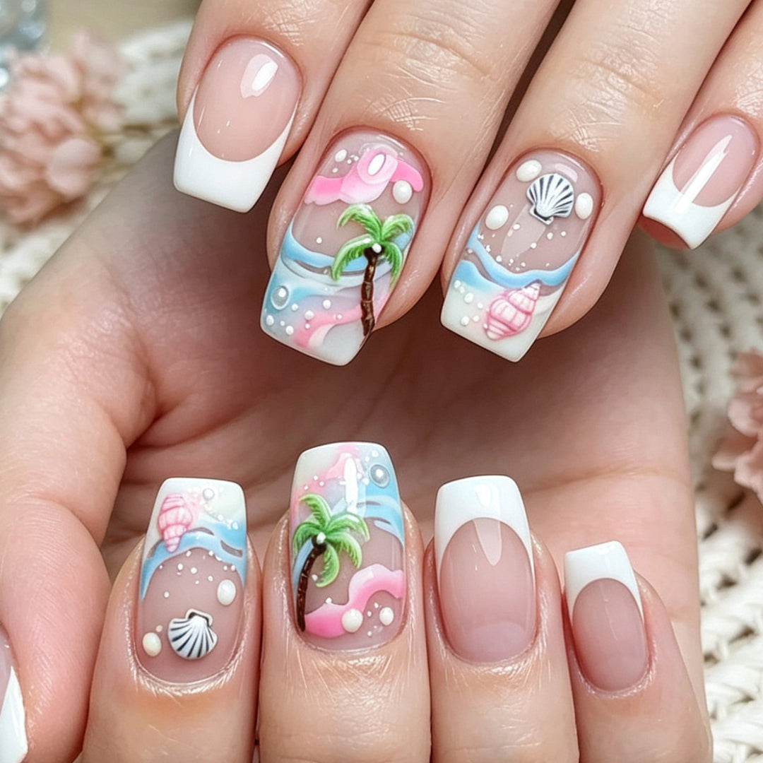 Nail Art In Maritime Sea Motif Stornfield