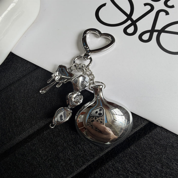 Heart-Accent Decorative Keychain Stornfield