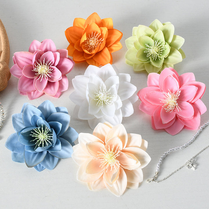 Elegant Silk Floral Hair Accessories