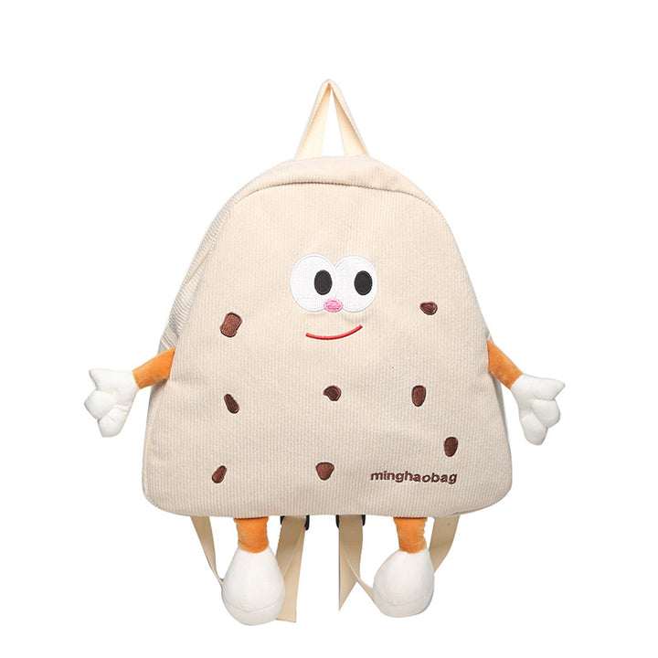 Cartoon Cookie-Shaped School Backpack Stornfield