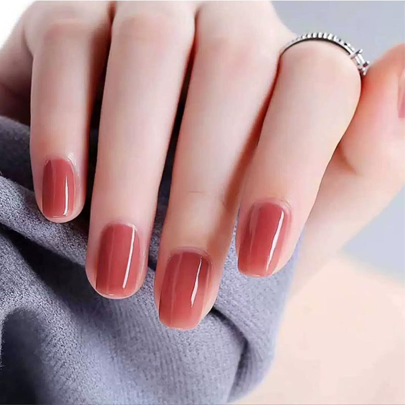Glossy Fashion Press-On Nail Set Stornfield