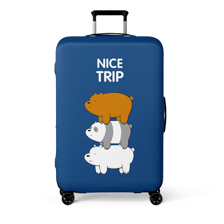 Unisex suitcase with stylish animal motif Stornfield