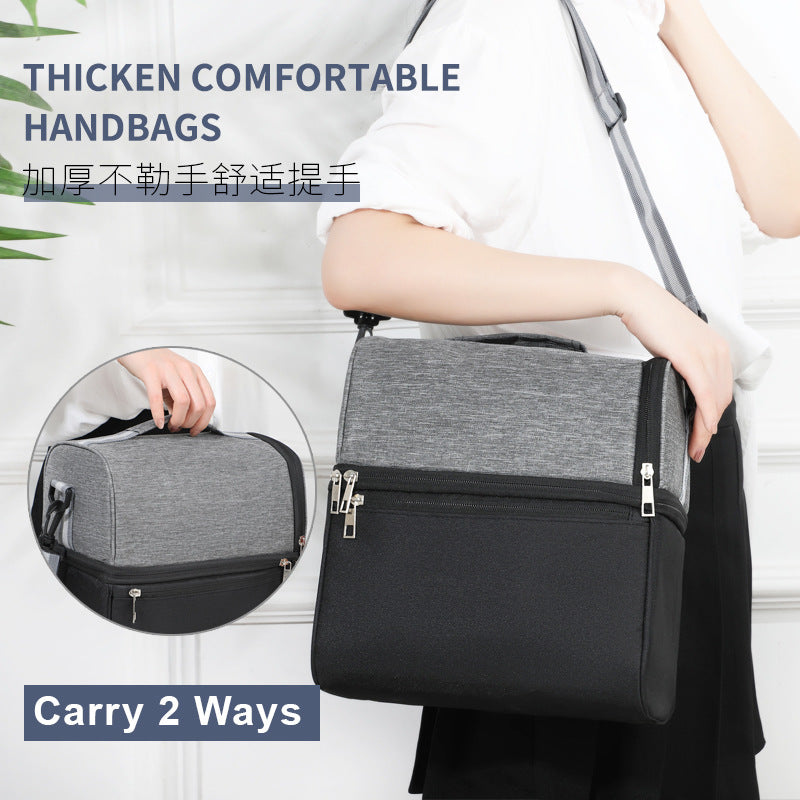 Insulated Multi-Compartment Lunch Carrier Stornfield