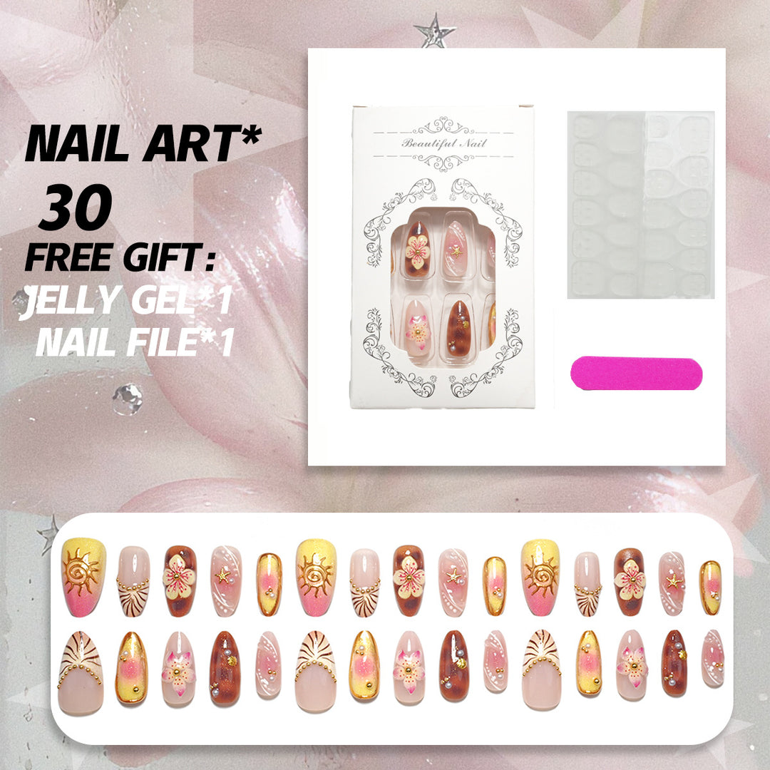 Artistic Nail Art Set with Accessories