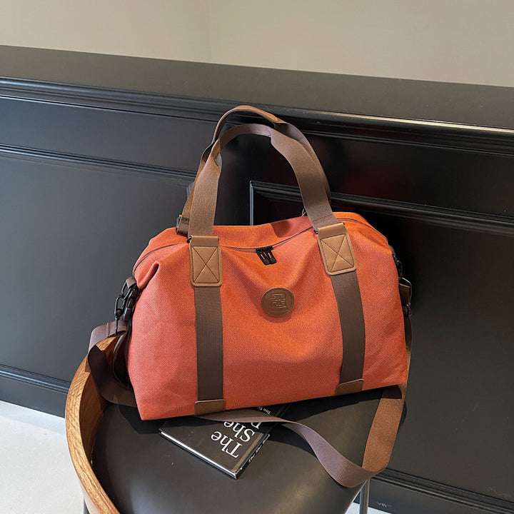 Sporty Duffel Bag With Multiple Compartments And Adjustable Shoulder Strap Stornfield