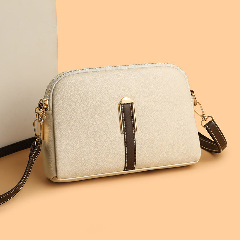 Elegant Textured Crossbody Bag