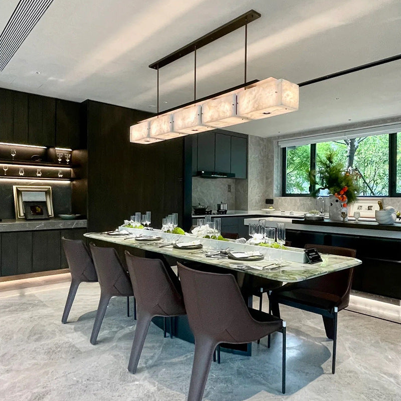 Elegant Marble Pendant Light
