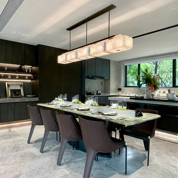 Elegant Marble Pendant Light