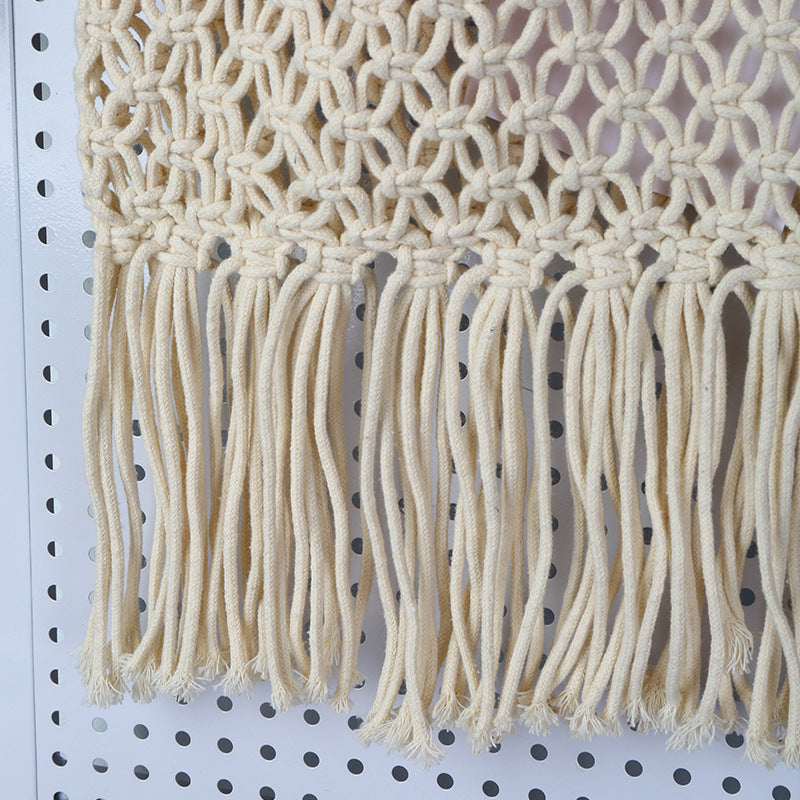 Handcrafted macrame bag with tassels Stornfield