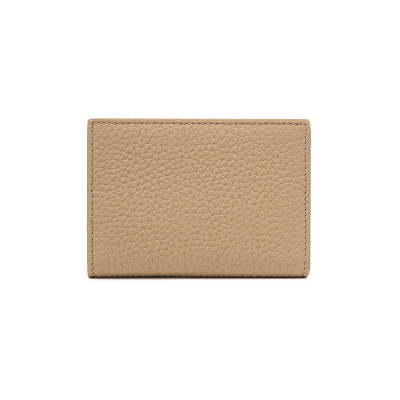 Luxurious Textured Leather Card Holder