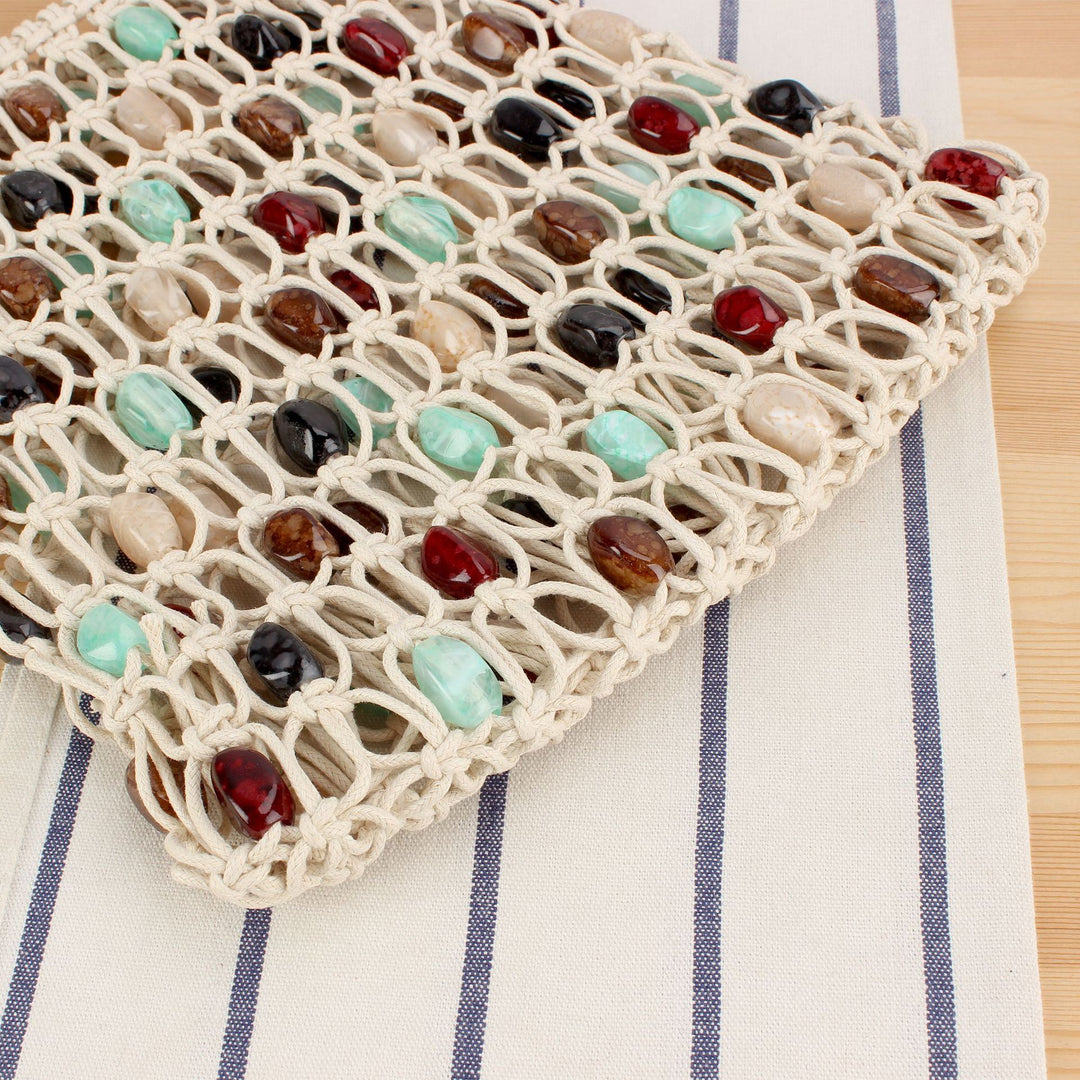 Handbag with Colorful Decorative Element Stornfield