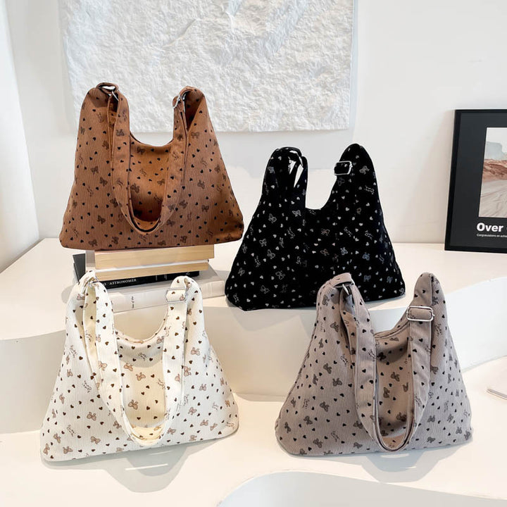 Charming Butterfly-Embellished Tote
