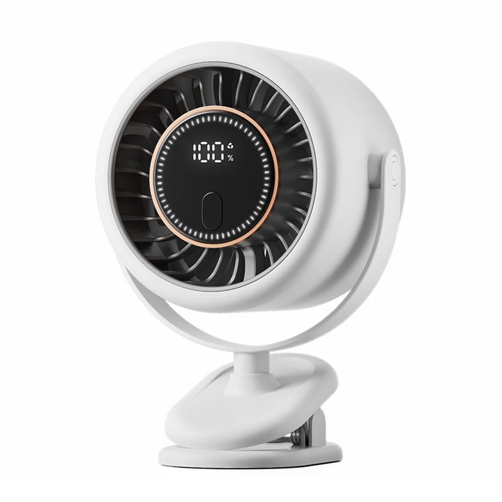 Women's portable hand fan with digital display Stornfield