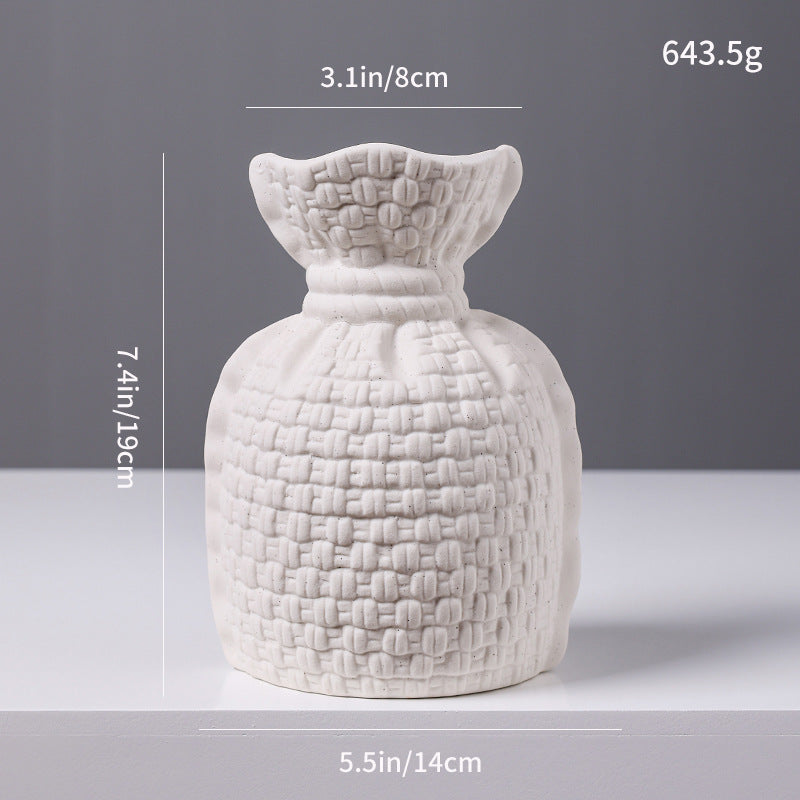 Textured Ceramic Vase