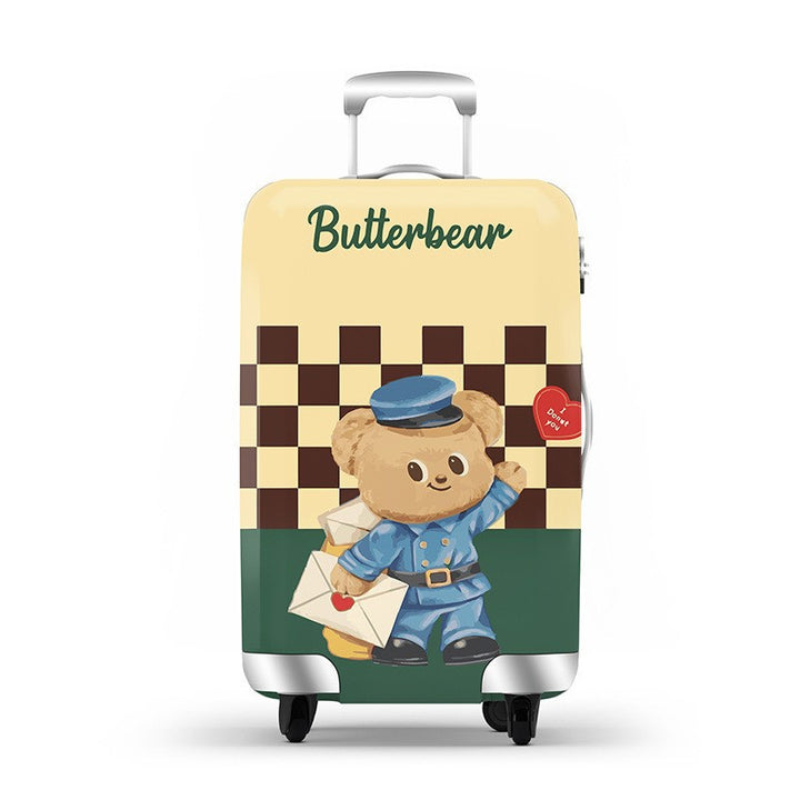 Unisex hard-shell luggage with trendy dog motif Stornfield