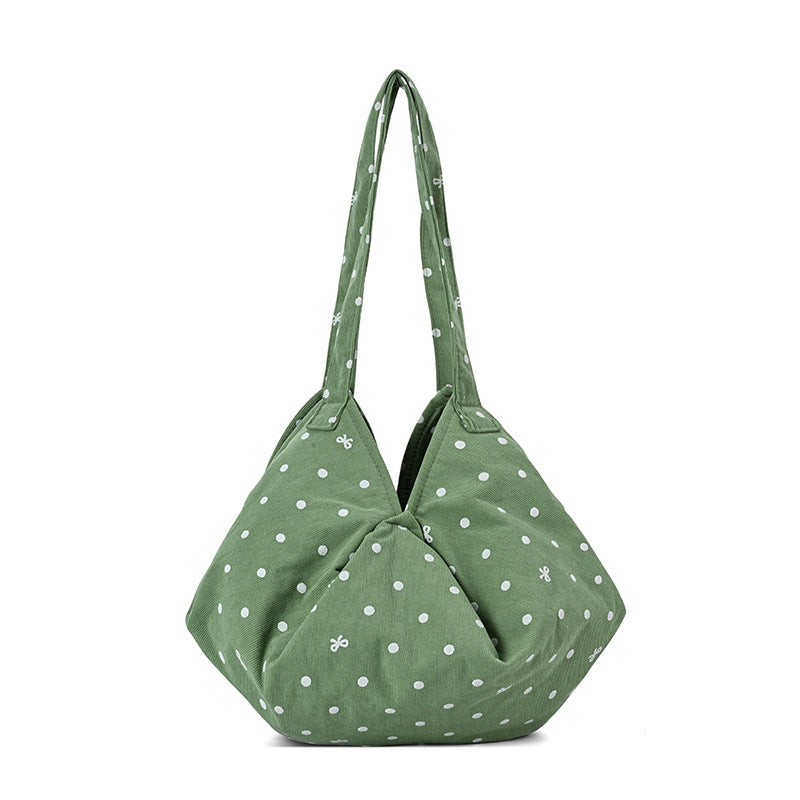 Modern Polka Dot Shoulder Bag