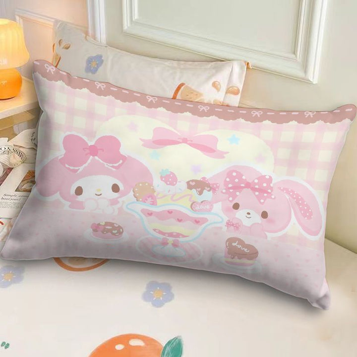 Cute Cartoon-Themed Decorative Pillow