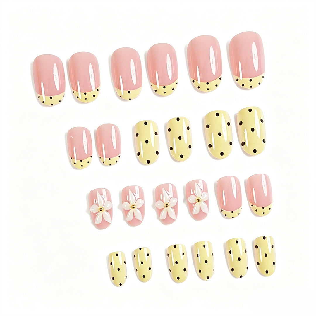 Artistic Press-On Nail Set