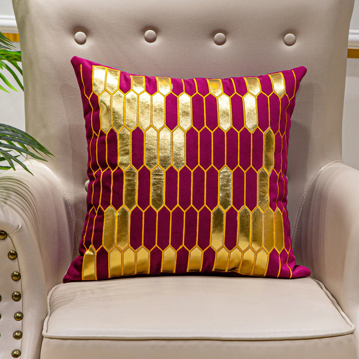 Decorative Luxury Geometric Velvet Pillow