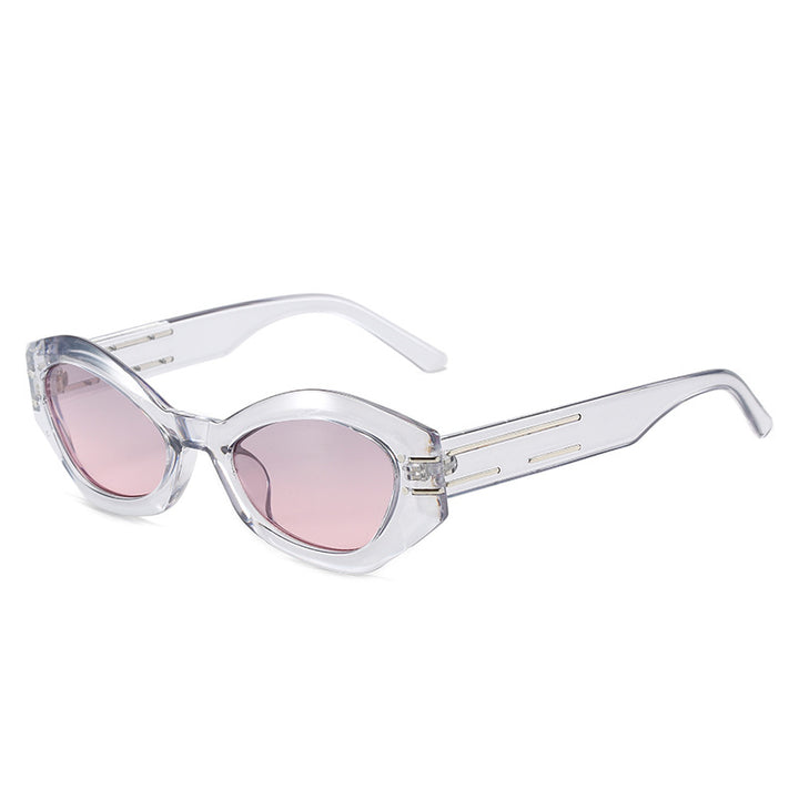 Ladies stylish designer sunglasses with unique frame construction Stornfield
